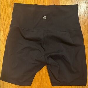 lululemon athletica Women's Black Bike Shorts